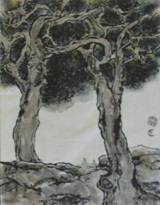 Peinture chinoise de Catherine Frantz