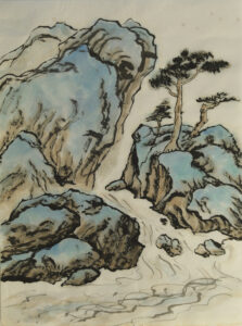Peinture chinoise de Catherine Frantz