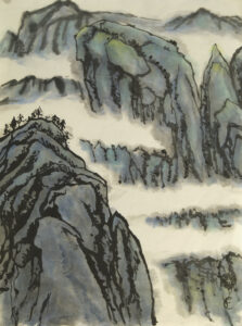 Peinture chinoise de Catherine Frantz