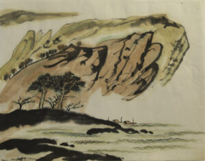 Peinture chinoise de Catherine Frantz