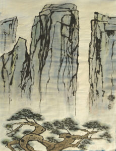 Peinture chinoise de Catherine Frantz