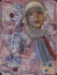 Peinture mixte de Catherine Frantz