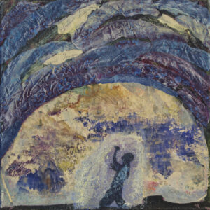 Peinture mixte de Catherine Frantz