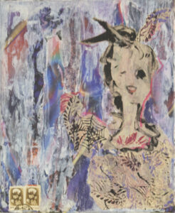 Peinture mixte de Catherine Frantz