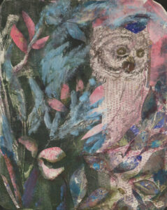 Peinture mixte de Catherine Frantz